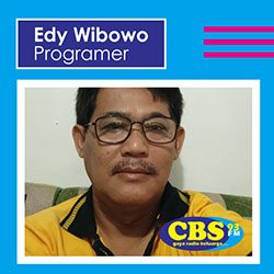 Pak Edy Wibowo Programer CBS Magelang